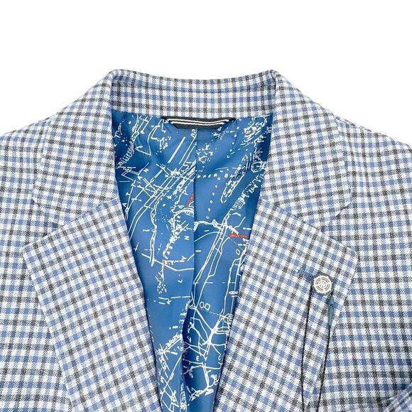 NAUTICA Branford Stretch Blazer 38S - Picture 3 of 10